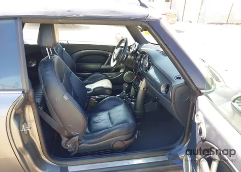 2005 Mini Cooper S из США, поврежденный, VIN WMWRH33595TK56763